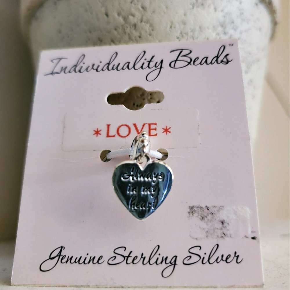 Always In My Heart Individuality Beads Dangle Charm